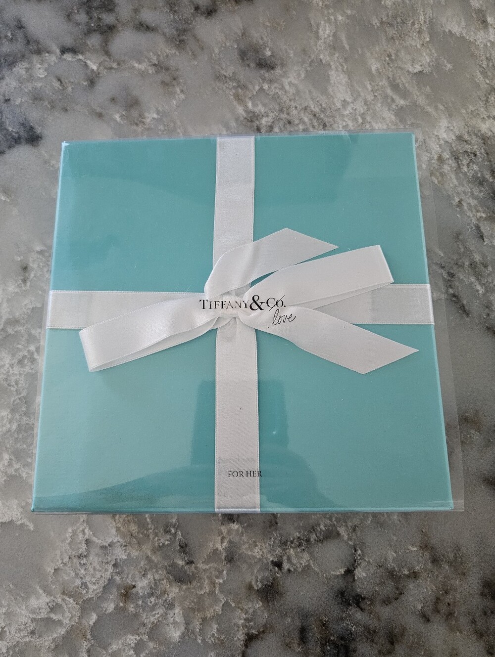 Empty Tiffany & Co Tiffany Love For Her Fragrance Gift Box Blue BOX ONLY